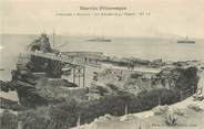 64 PyrÉnÉe Atlantique / CPA FRANCE 64 "Biarritz Pittoresque, l'escadre à Biarritz, au rocher de la vierge nr 10"