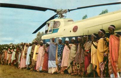 CPSM  CONGO BELGE / HELICOPTERE