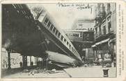 Etat Uni CPA  USA "New York, 1905, accident chemin de fer"