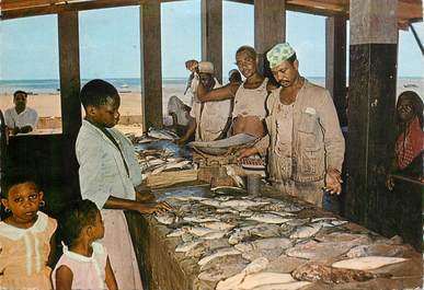 CPSM  KENYA / Marché au poisson