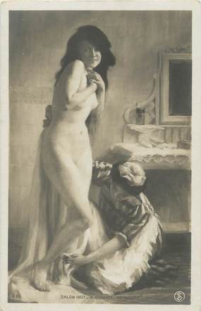 / CPA NU / SALON 1907 nr 281 "A. Roberty, baigneuse"