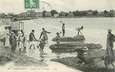 / CPA FRANCE 44 "Pornichet, enfants sur la plage" / BAIGNEUSE / JEUX DE PLAGE