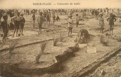 / CPA FRANCE 62 "Berck plage, concours de sable"