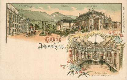 CPA AUTRICHE "Gruss aus Innsbruck"