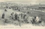 85 Vendee / CPA FRANCE 85 "Sables d'Olonne" / BAIGNEUSE / JEUX DE PLAGE