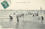 14 Calvado / CPA FRANCE 14 "Riva Bella, le bain" / BAIGNEUSE / JEUX DE PLAGE