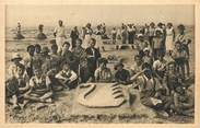 59 Nord / CPA FRANCE 59 Sanatorium National Vancauwenberghe Zuydcoote" / JEUX DE PLAGE