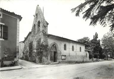 / CPSM FRANCE 47 "Le Saumon, l'église"