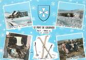 48 Lozere / CPSM FRANCE 48 "Recoules Aubrac, hôtel du pony de Gournier"