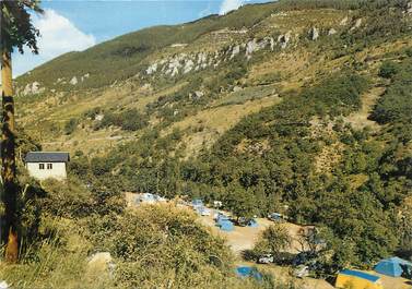 / CPSM FRANCE 48 "Sainte Enimie" / CAMPING