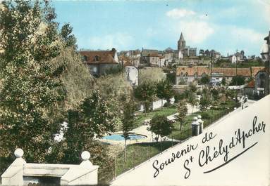/ CPSM FRANCE 48 "Saint Chély d'Apcher, le jardin public"