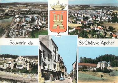 / CPSM FRANCE 48 "Souvenir de Saint Chély d'Apcher "