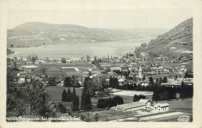 / CPSM FRANCE 38 "Charavines, vue générale et le lac "