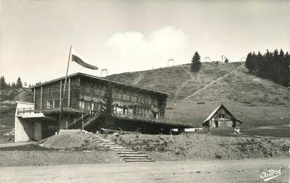 / CPSM FRANCE 38 "Le Collet d'Allevard, chalet hôtel les Rhododendrons"