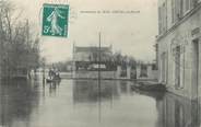 94 Val De Marne / CPA FRANCE 94 "Créteil Saint Maur" / INONDATIONS 1910