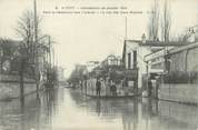 94 Val De Marne / CPA FRANCE 94 "Alfort, vers le restaurant des 7 arbres" / INONDATIONS 1910