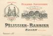 / CPA FRANCE 13 "Salon, Pelissier Barbier" / HUILERIE SAVONNERIE / CARTE PUBLICITAIRE / DOS NON CP