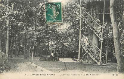 / CPA FRANCE 94 "Limeil Brévannes, l'arbre de Robinson et le Bal Champêtre"