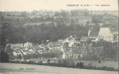 / CPA FRANCE 77 "Verdelot, vue générale"