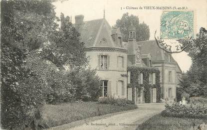 / CPA FRANCE 77 "Château de Voeux Maisons"