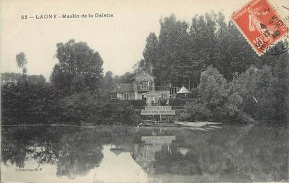 / CPA FRANCE 77 "Lagny, moulin de la Galette"