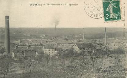 / CPA FRANCE 91 "Essonnes, vue d'ensemble des Papeteries"