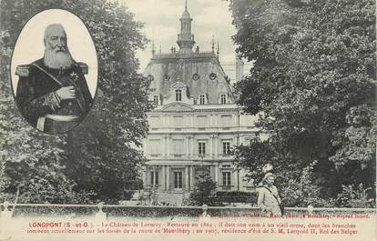 / CPA FRANCE 91 "Longpont, le château de Lormoy"