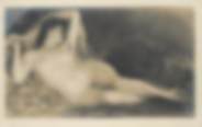 Nu / Érotisme / CPA NU / SALON 1905 "P. Ribera, étude"