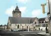 / CPSM FRANCE 49 "Les Rosiers sur Loire, l'église et la place"