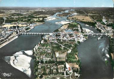 / CPSM FRANCE 49 "Saumur, vue panoramique"