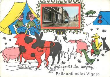 / CPSM FRANCE 49 "Pellouailles Les Vignes"
