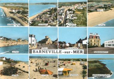 / CPSM FRANCE 50 " Barneville sur Mer "