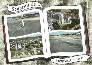 / CPSM FRANCE 50 " Souvenir de Barneville sur Mer"