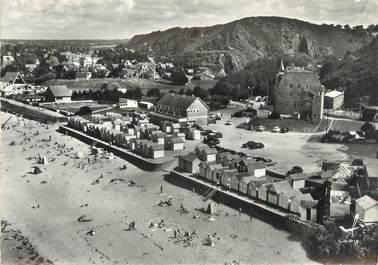 / CPSM FRANCE 50 "Carolles, la plage, le camping et la Nevourie"