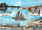 50 Manche / CPSM FRANCE 50 "Souvenir de Coutainville"