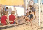 50 Manche / CPSM FRANCE 50 "Coutainville, jeux d'enfants sur la plage"