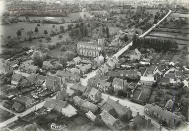 / CPSM FRANCE 50 "Buais, vue aérienne du bourg"