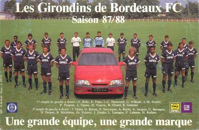 CPSM SPORT / FOOT / BORDEAUX