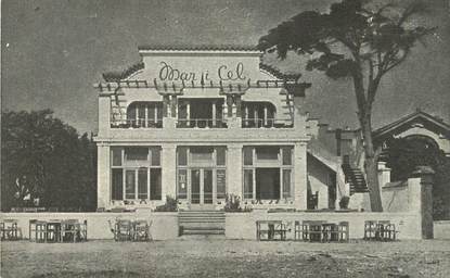 CPA FRANCE 66 "Canet Plage, restaurant Mar I Cel"