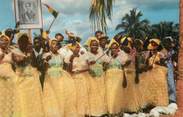 Afrique CPSM CONGO BELGE  "Voyage du Roi au Congo, 1955, Coquilhatville "  / PUB CHOCOLAT COTE D'OR