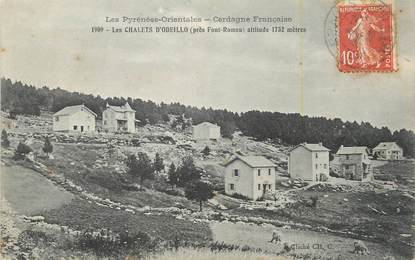 CPA FRANCE 66 "Les Chalets d'Odeillo"