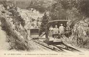 63 Puy De DÔme CPA FRANCE 63 "Le Mont Dore, le funiculaire du Capucin au Croisement"