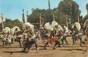 Afrique CPSM CONGO BELGE   "Voyage du Roi au Congo, 1955, fete folklorique"   / PUB CHOCOLAT COTE D'OR