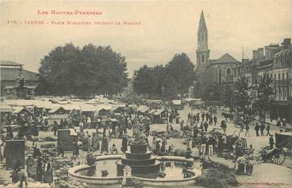 CPA FRANCE 65 "Tarbes, place Marcadieu pendant le marché"