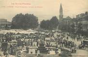 65 Haute PyrÉnÉe CPA FRANCE 65 "Tarbes, place Marcadieu pendant le marché"