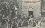 65 Haute PyrÉnÉe CPA FRANCE 65 "Vallée d'Aure, Arreau sortie de l'église"