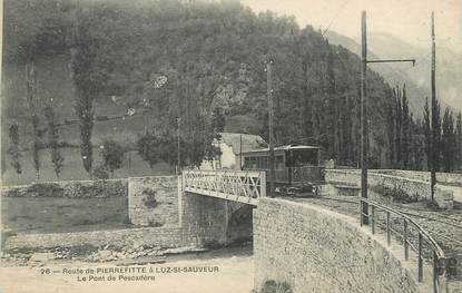 CPA FRANCE 65 "Luz Saint Sauveur, le pont de Pescdère"
