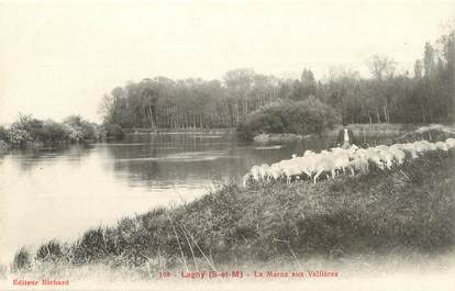 CPA FRANCE 77 "Lagny, la Marne aux Vallières"