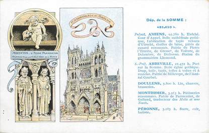 CPA FRANCE 80 "Département de la Somme"