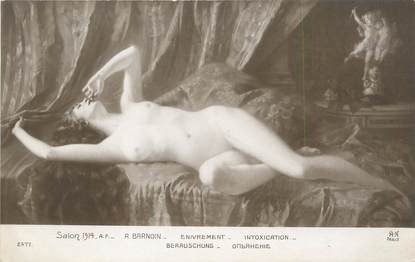 / CPA NU / SALON 1914 nr 2477 "A. Barnoin, énivrement, intoxication"